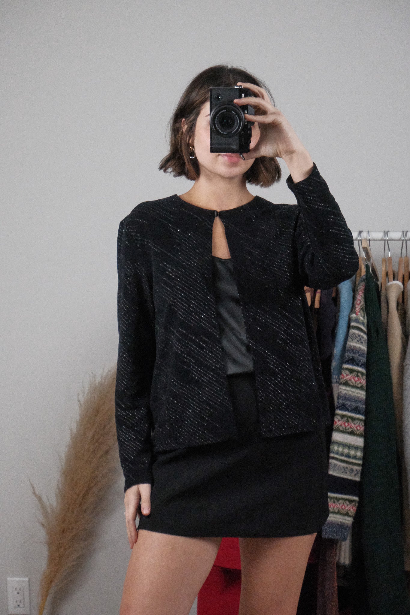 Vintage x Glitter Cardigan (M/L)