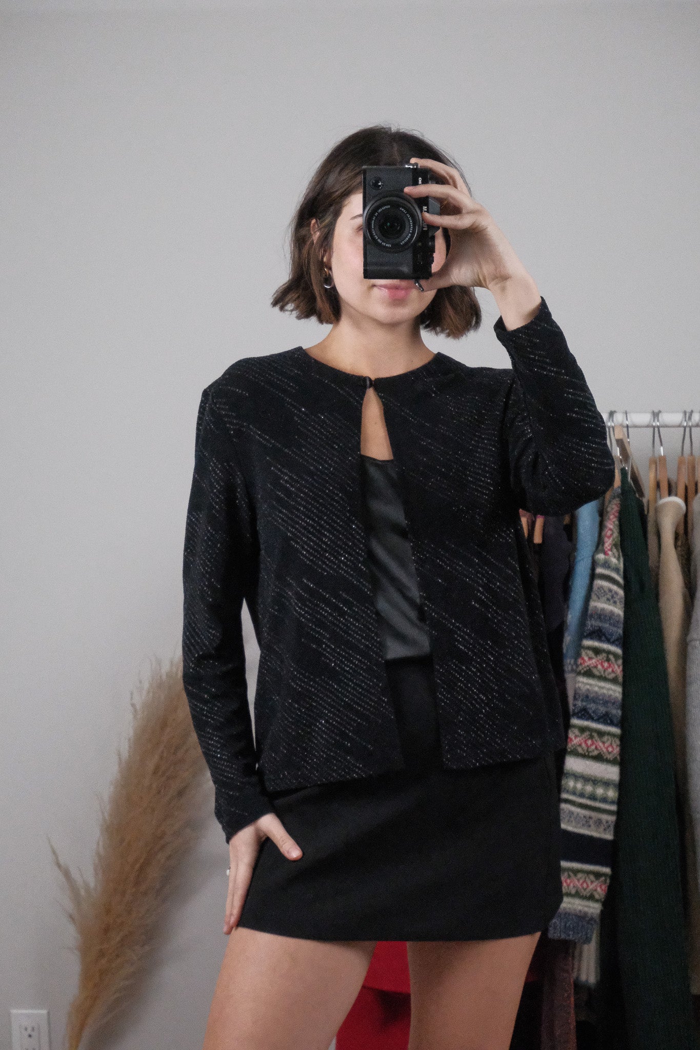 Vintage x Glitter Cardigan (M/L)