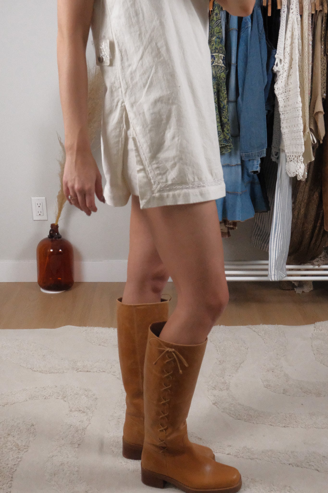 Free People x NWT Cotton Romper Mini Dress (4/6)