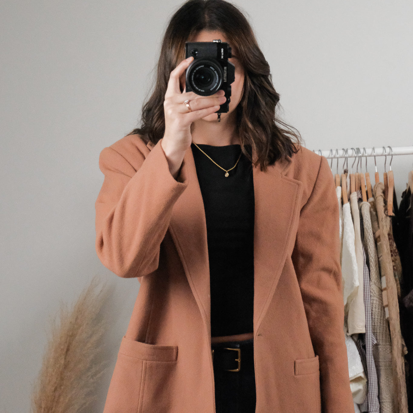 Made in Canada x Vintage x Wool + Cashmere Blend Blazer (6)