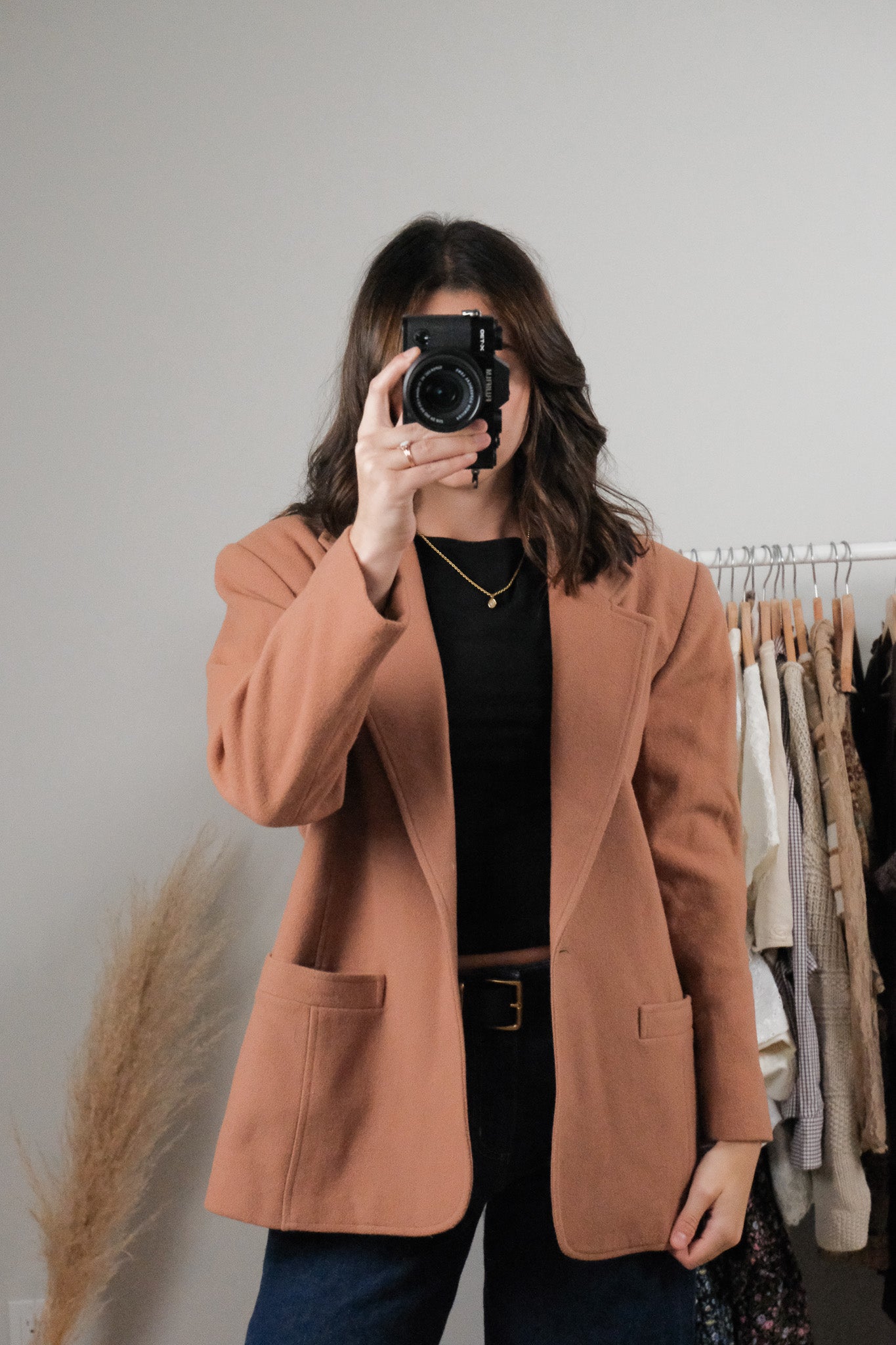 Made in Canada x Vintage x Wool + Cashmere Blend Blazer (6)