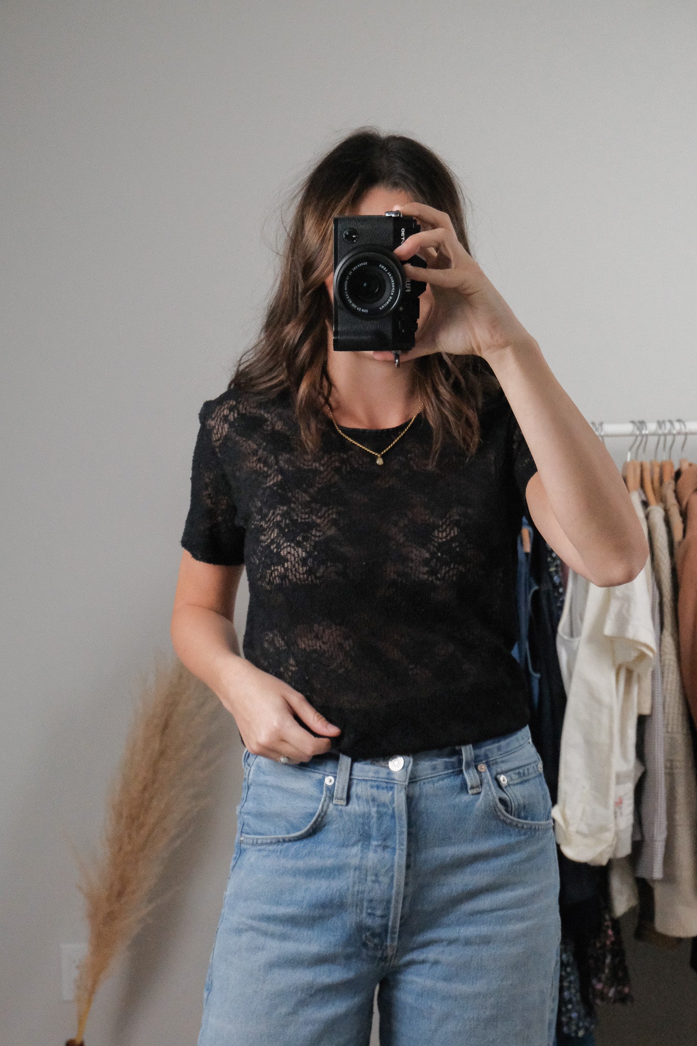 Vintage x Lace Shirt (M)