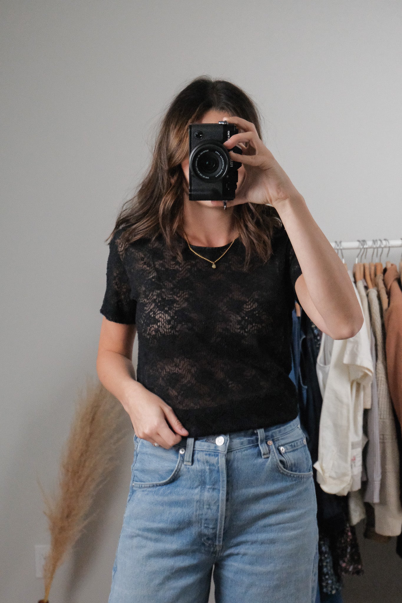 Vintage x Lace Shirt (M)