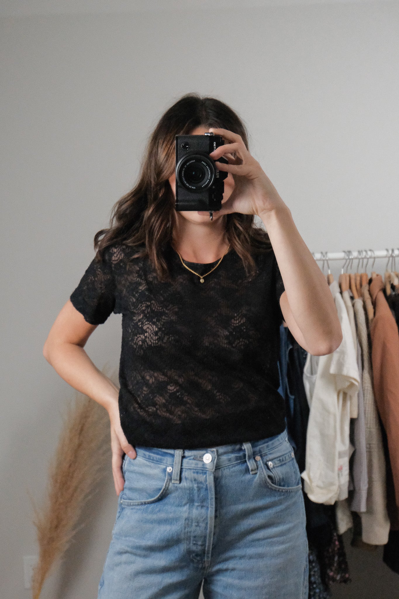Vintage x Lace Shirt (M)