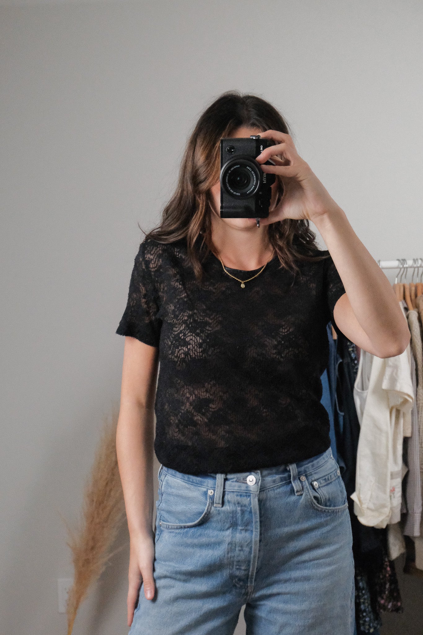 Vintage x Lace Shirt (M)