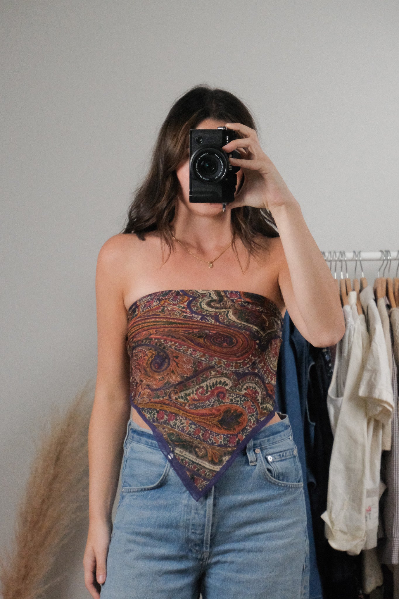 Vintage x Silk Paisley Scarf