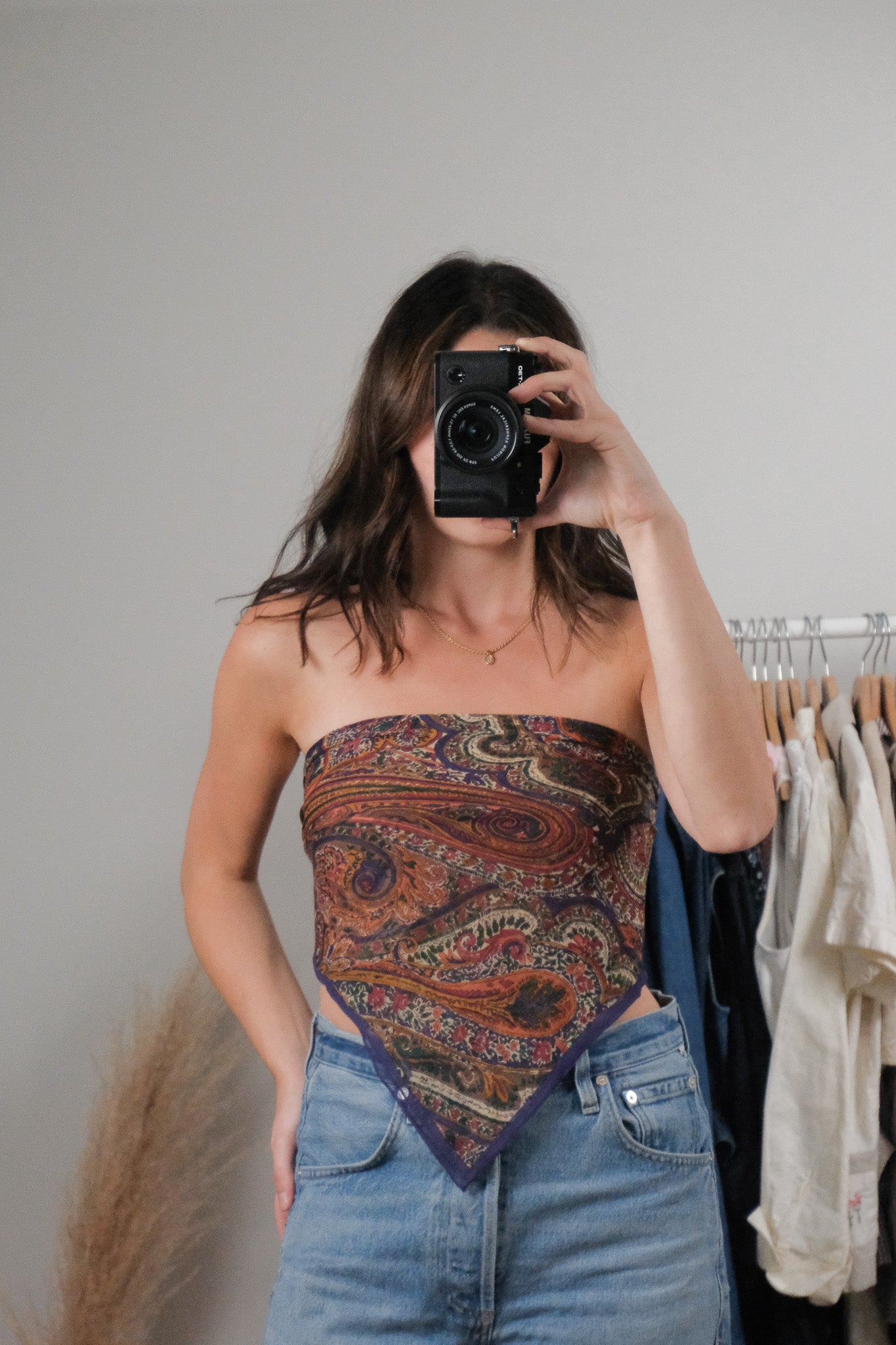 Vintage x Silk Paisley Scarf