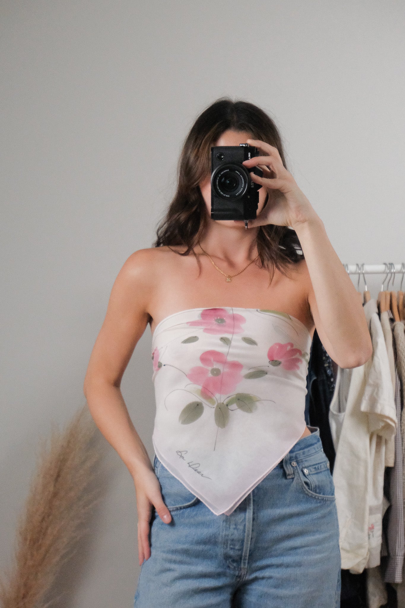 Vintage x Floral Scarf
