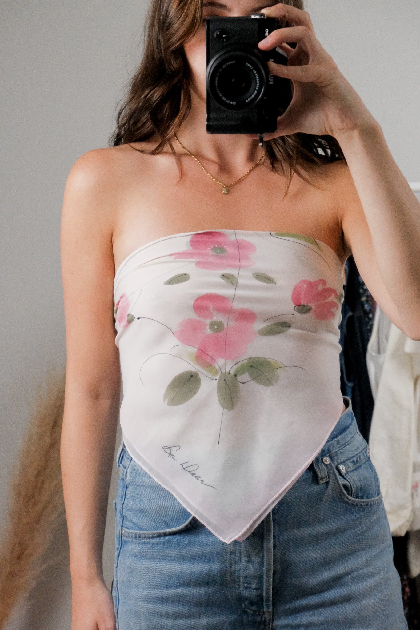 Vintage x Floral Scarf