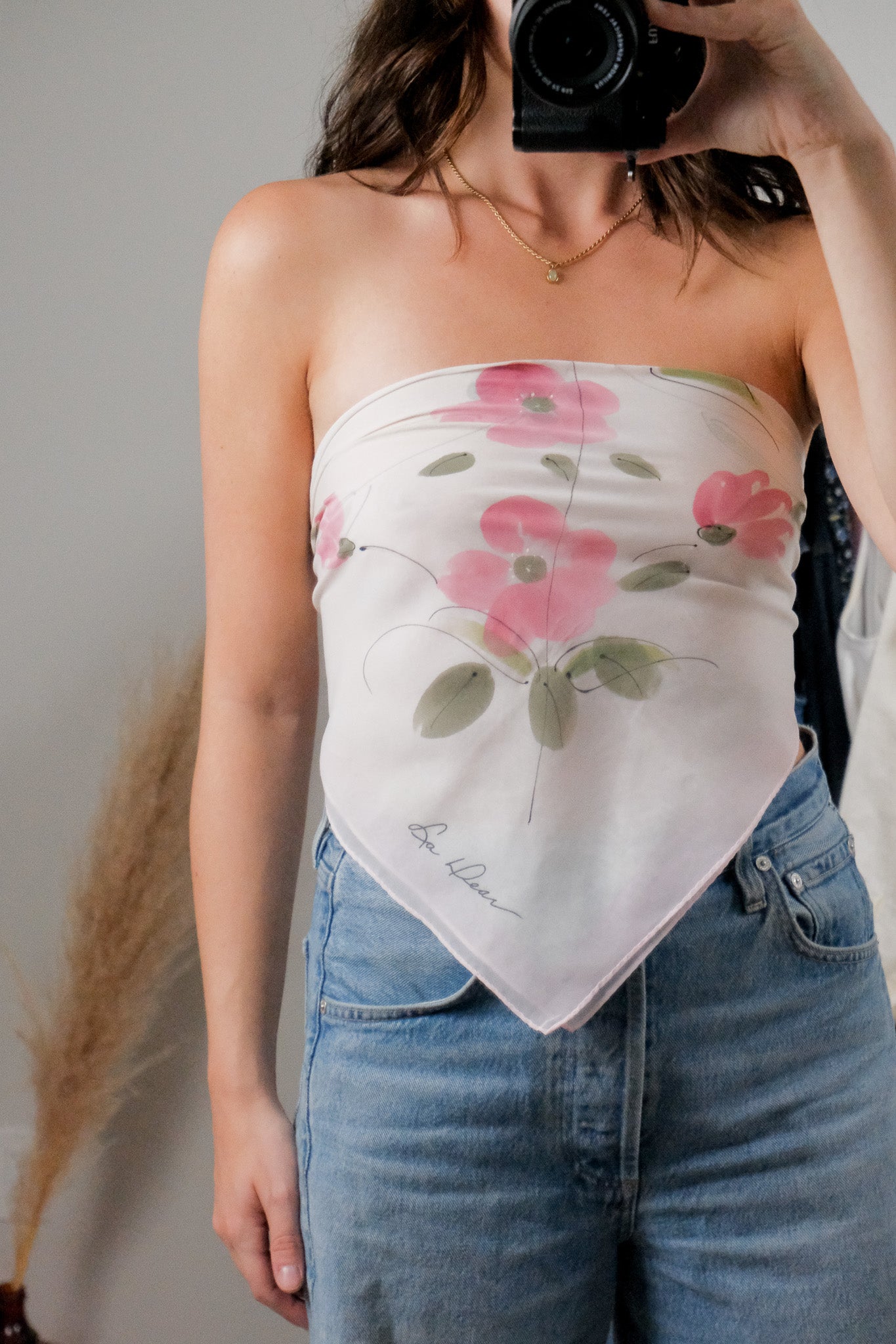 Vintage x Floral Scarf