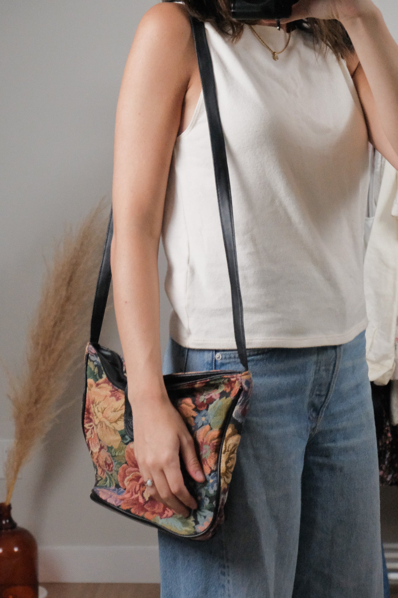 Vintage x Tapestry Purse
