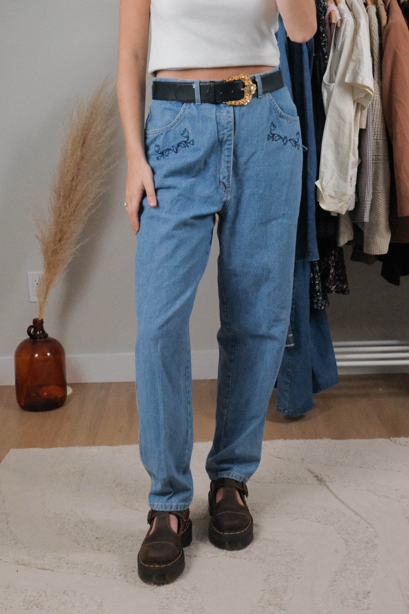 Vintage x Embroidered Jeans (10)