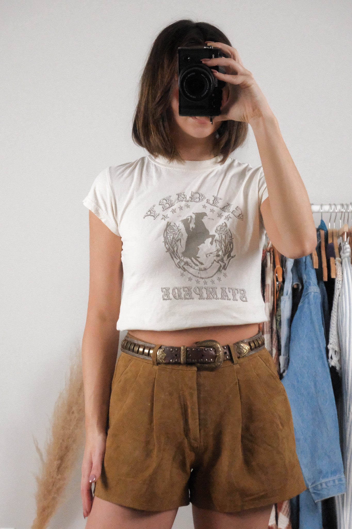 Stampede x Cotton Baby Tee (S/M)
