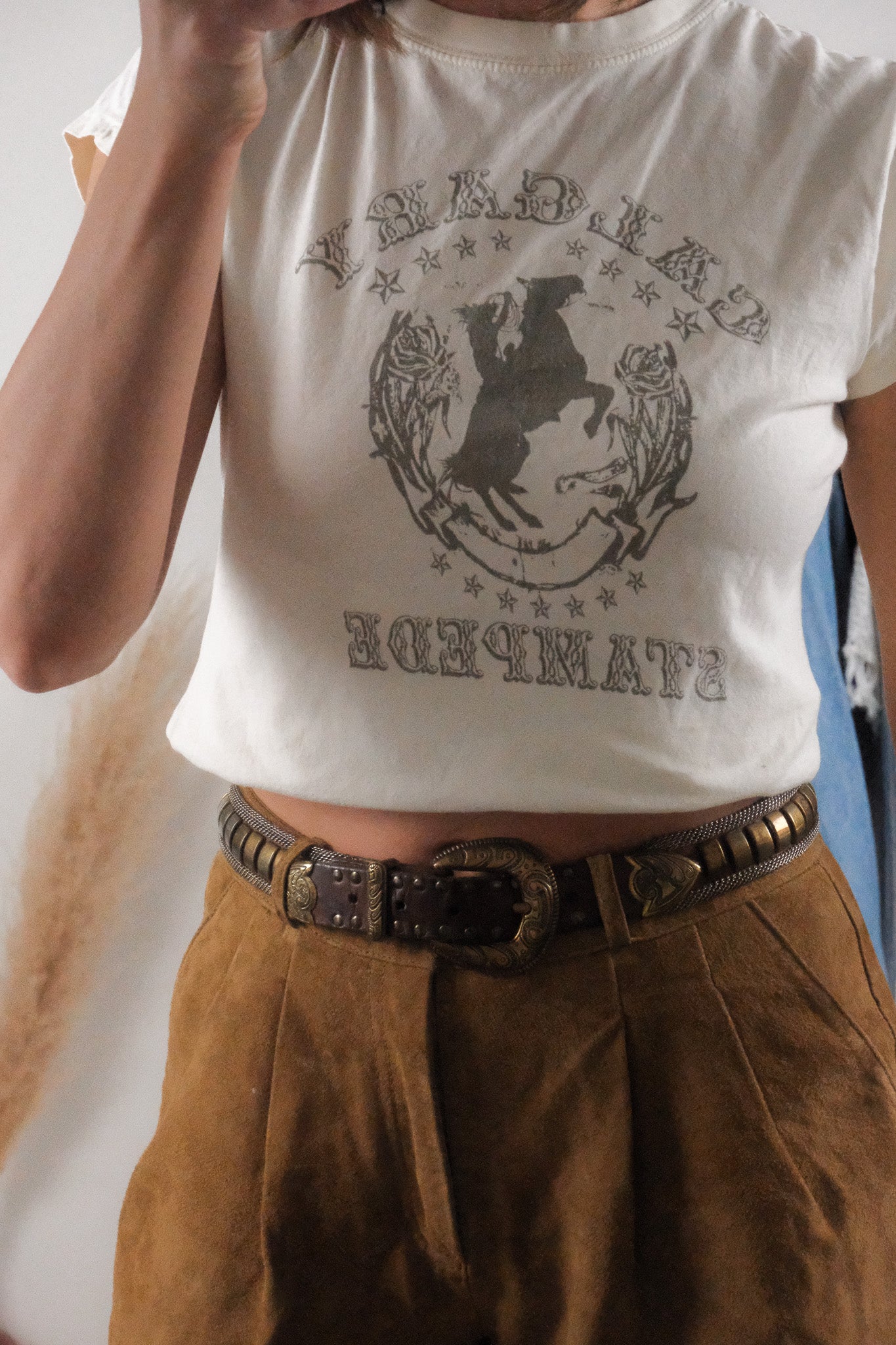 Stampede x Cotton Baby Tee (S/M)