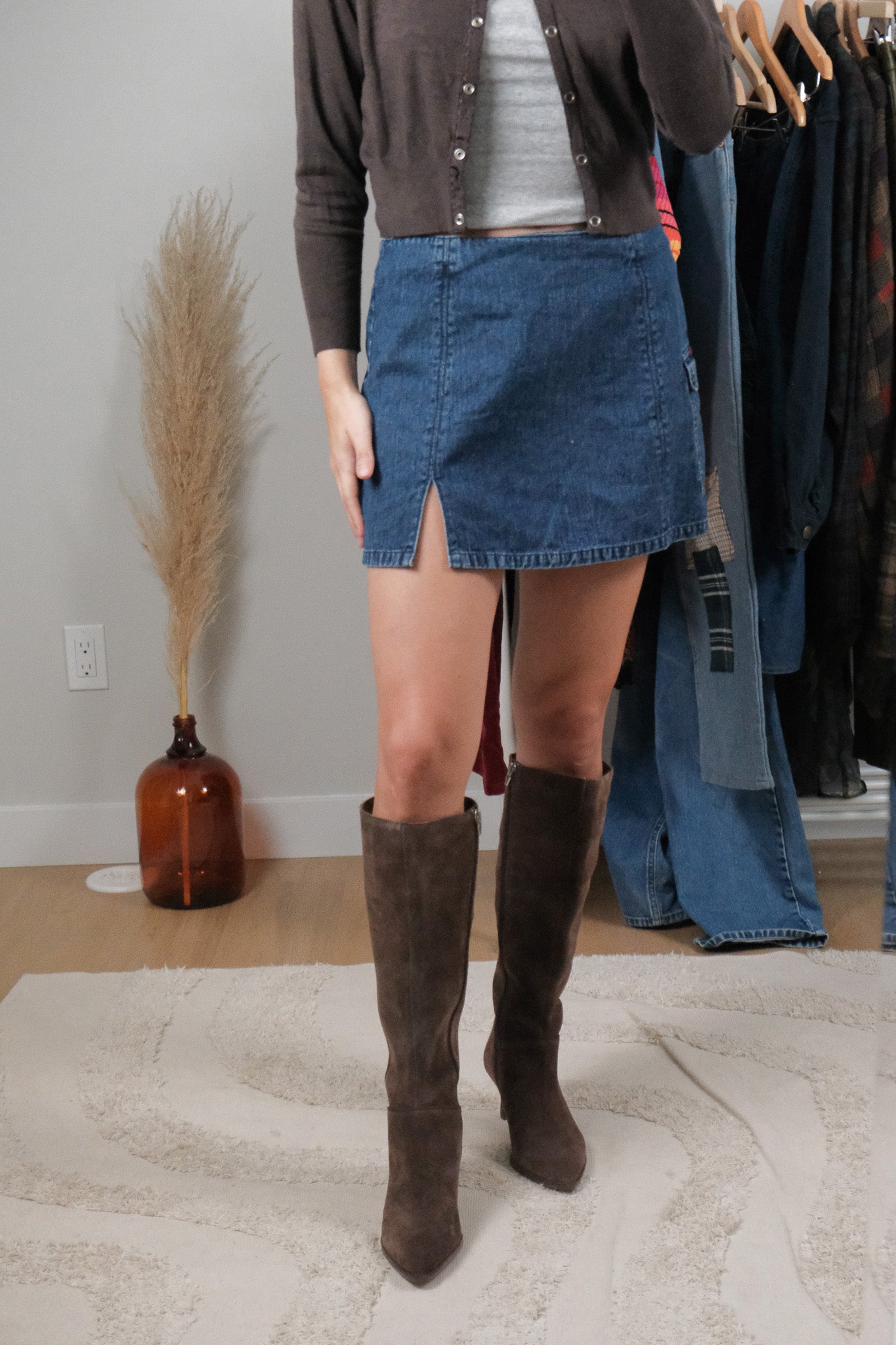 Vintage x Tommy Hilfiger x Cotton Mini Skirt (6)
