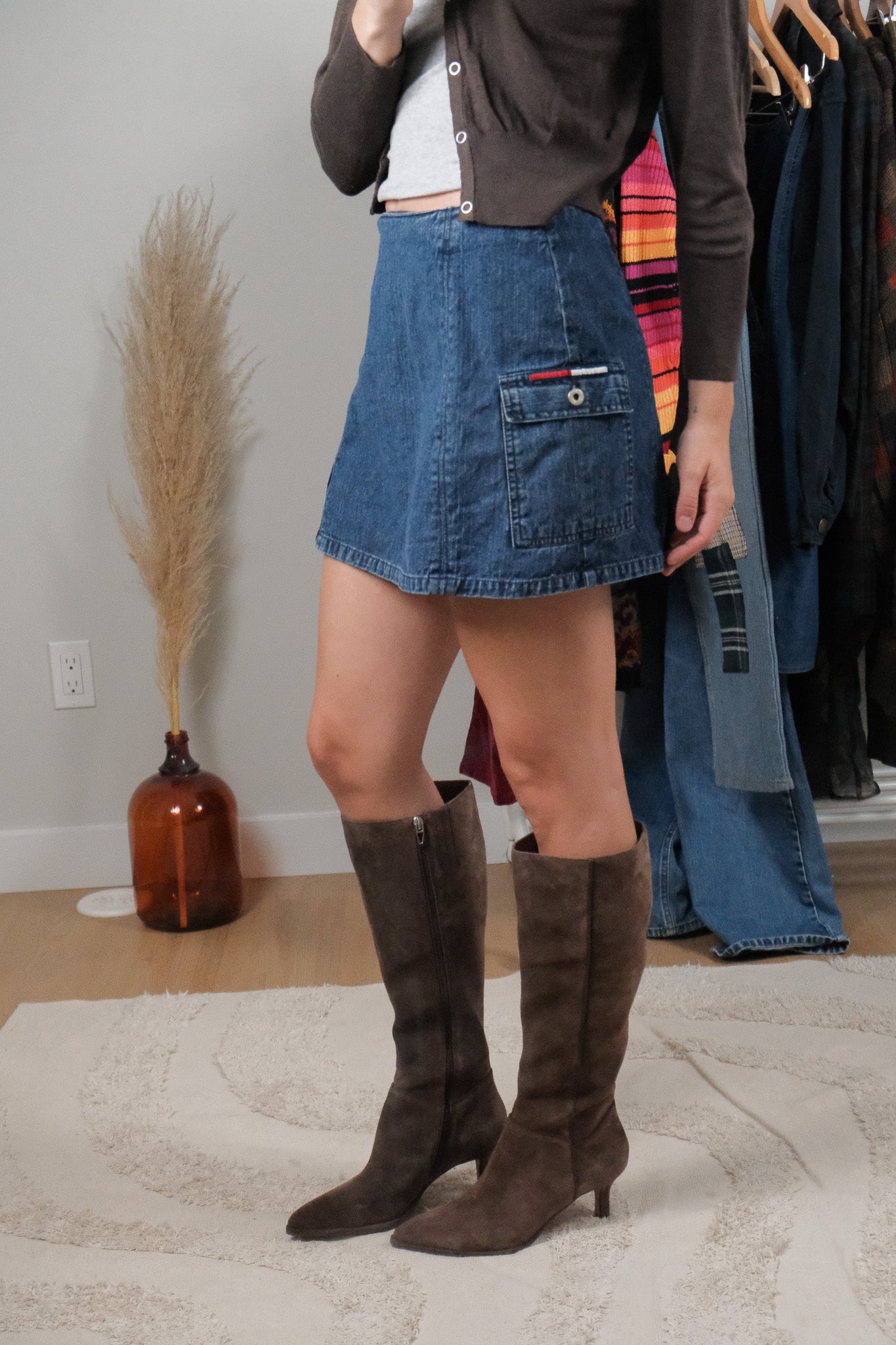 Vintage x Tommy Hilfiger x Cotton Mini Skirt (6)