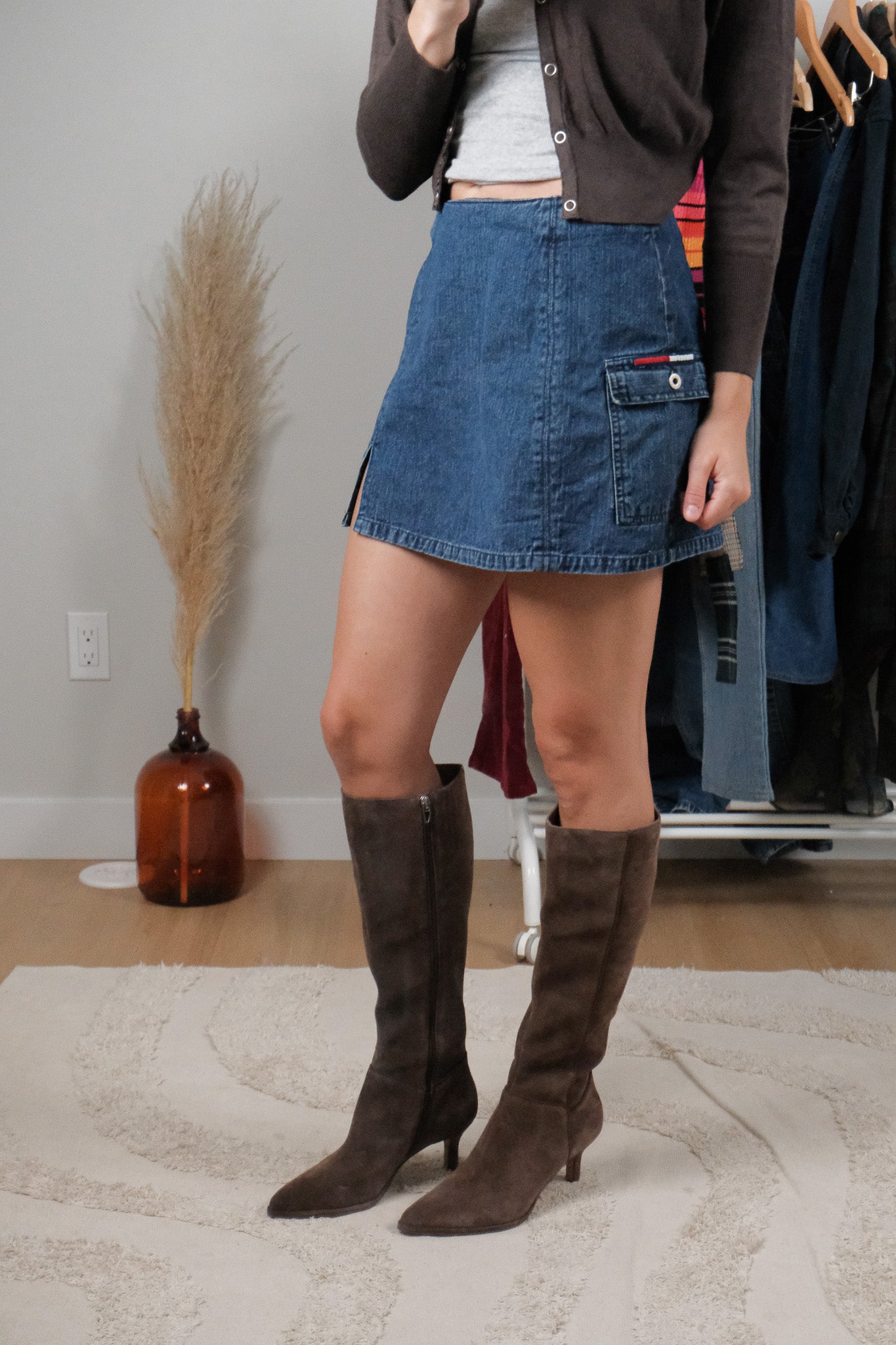 Vintage x Tommy Hilfiger x Cotton Mini Skirt (6)