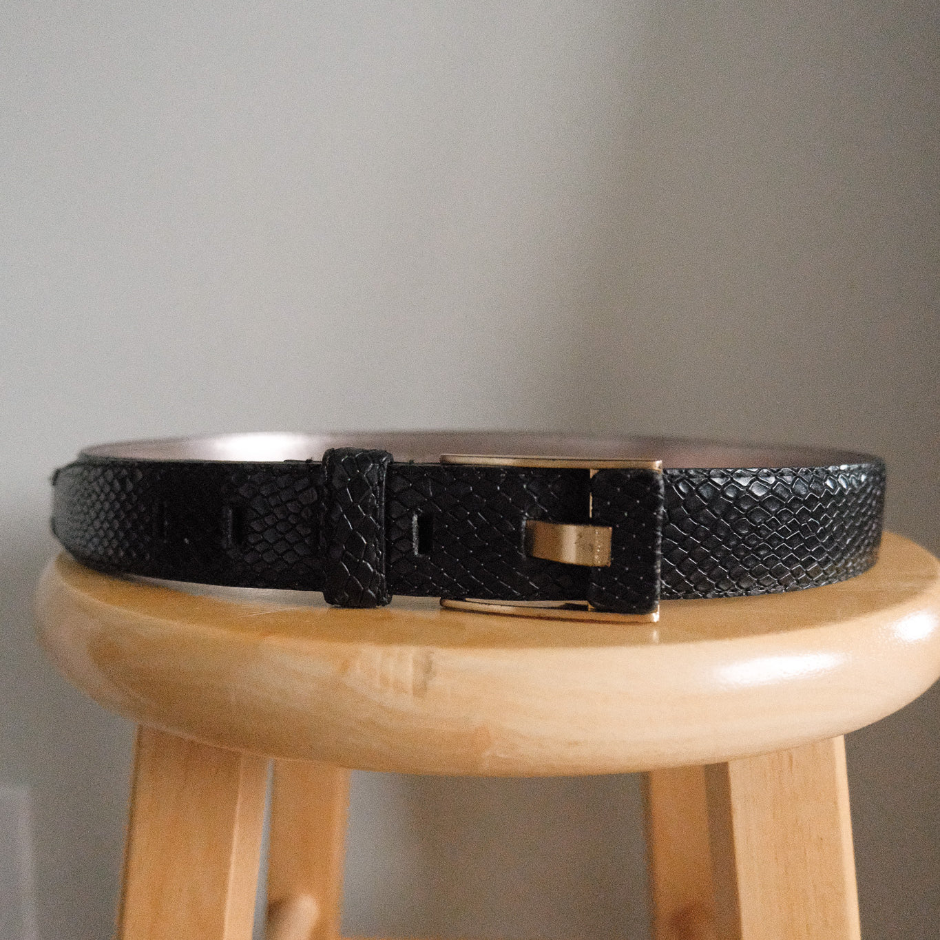 Vintage x Calvin Klein x Leather Belt (S)