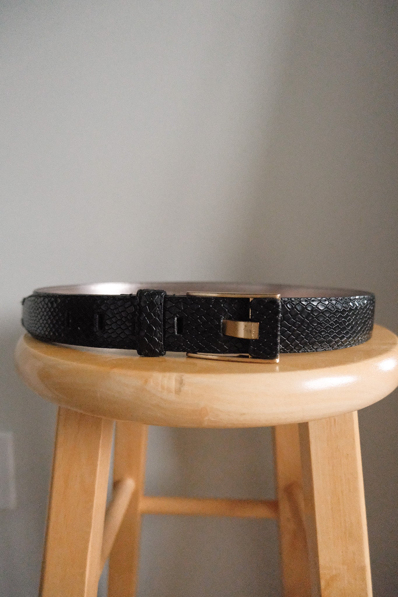 Vintage x Calvin Klein x Leather Belt (S)