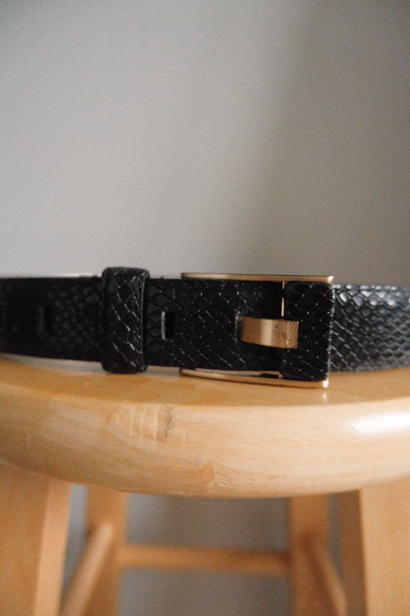 Vintage x Calvin Klein x Leather Belt (S)