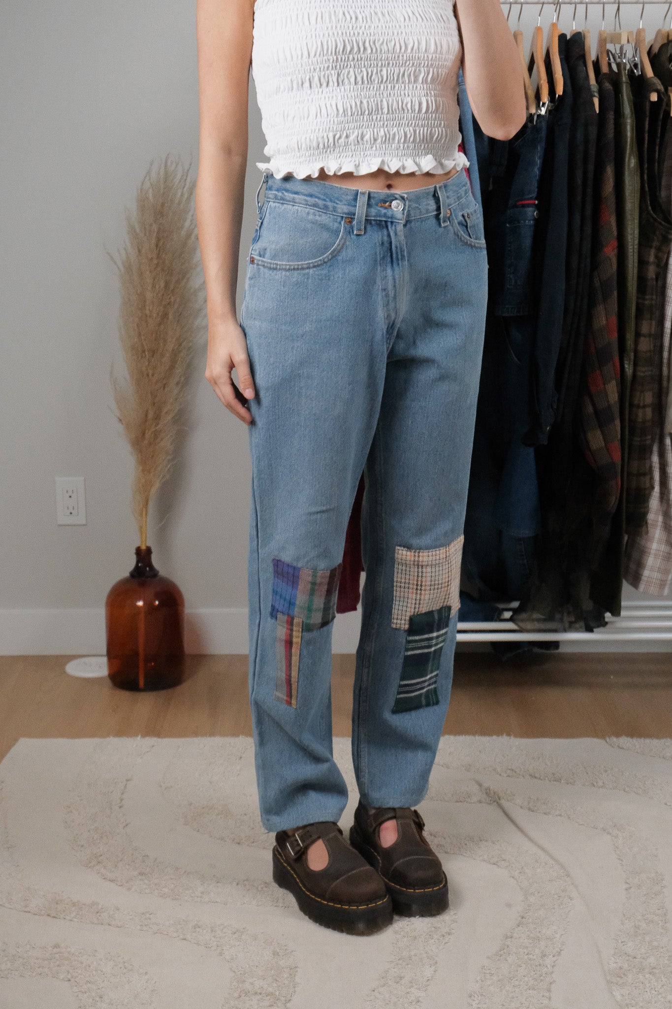 Vintage x Patchwork 550 Levi's Jeans (30/31)