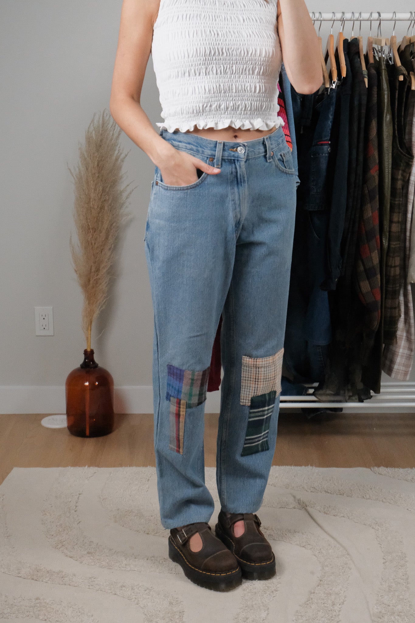 Vintage x Patchwork 550 Levi's Jeans (30/31)