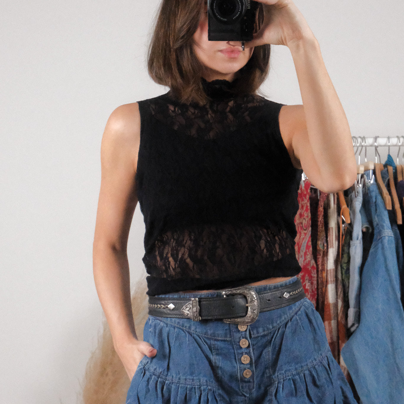 Modern x Lace Tank (XXS/XS)