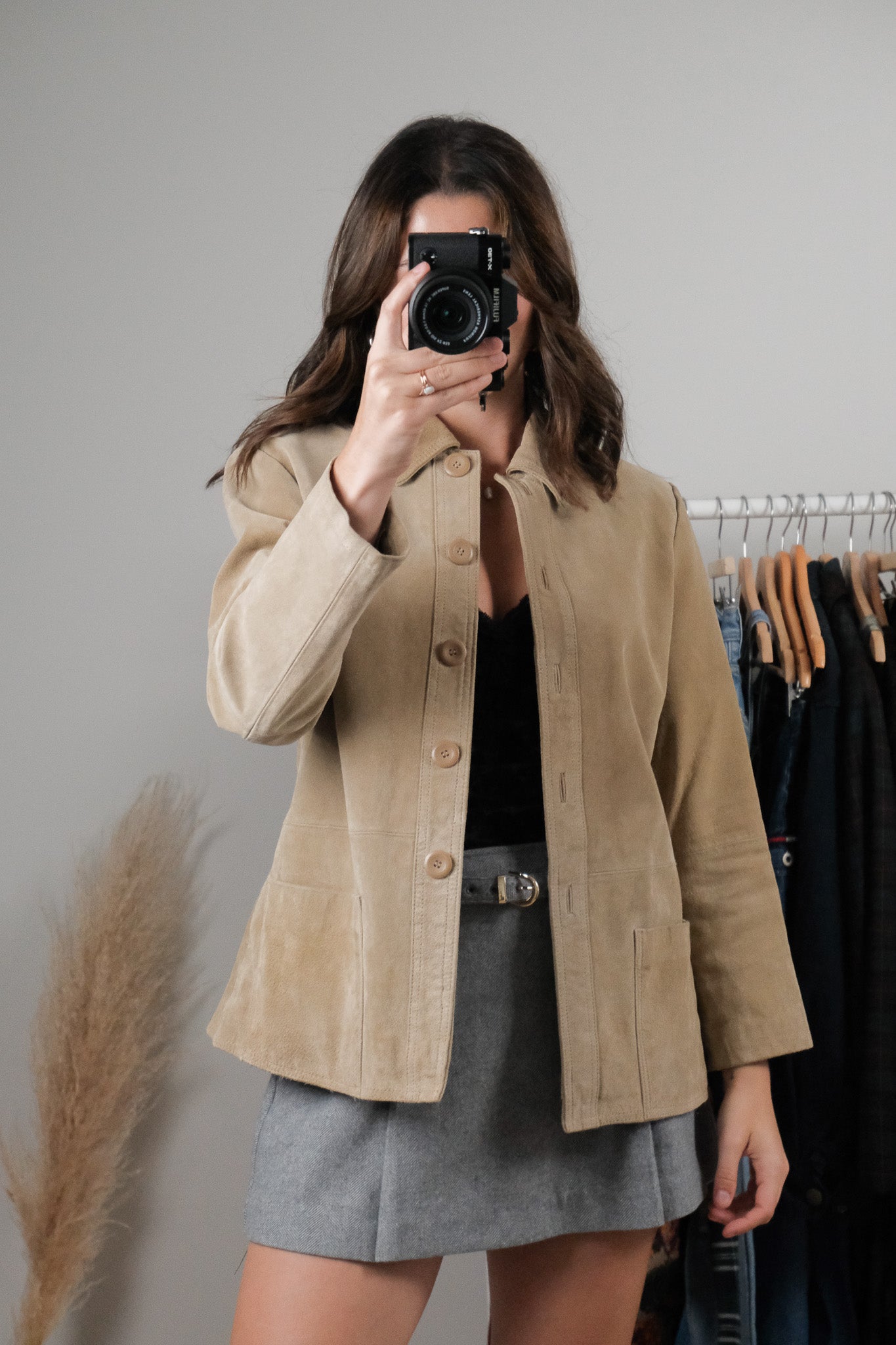 Vintage x Suede Jacket (S-M)