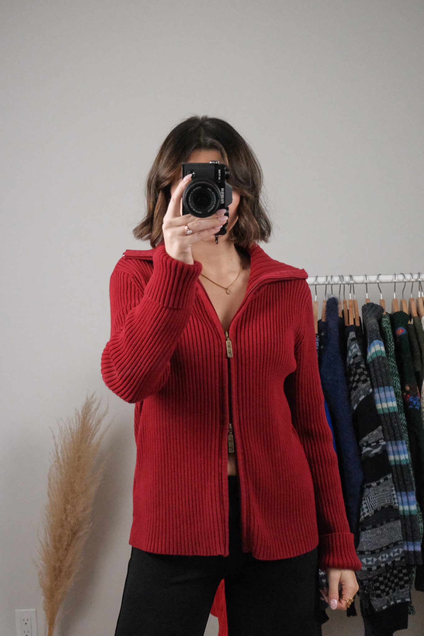 Vintage x Cotton Zip Up (L)