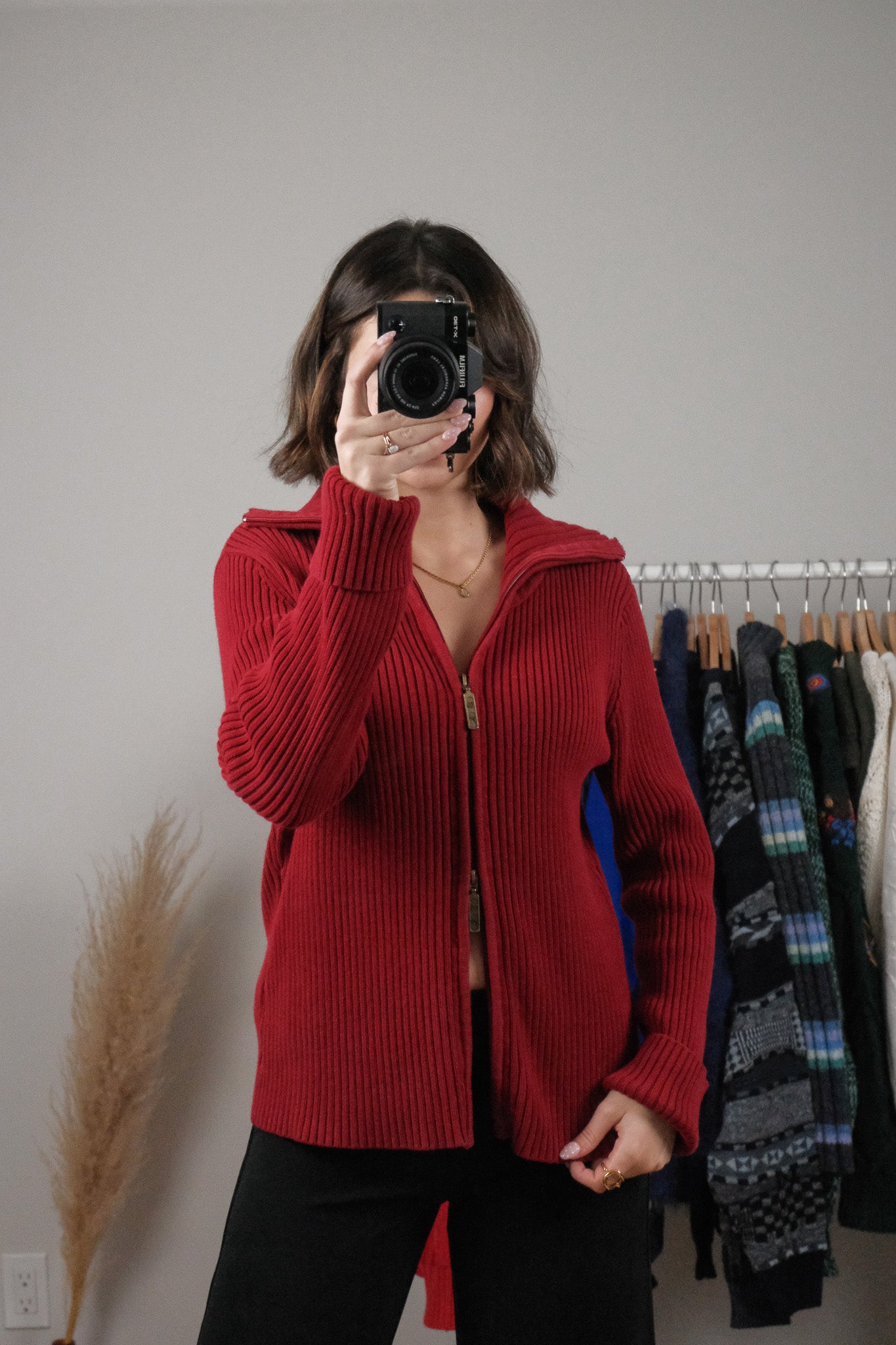 Vintage x Cotton Zip Up (L)