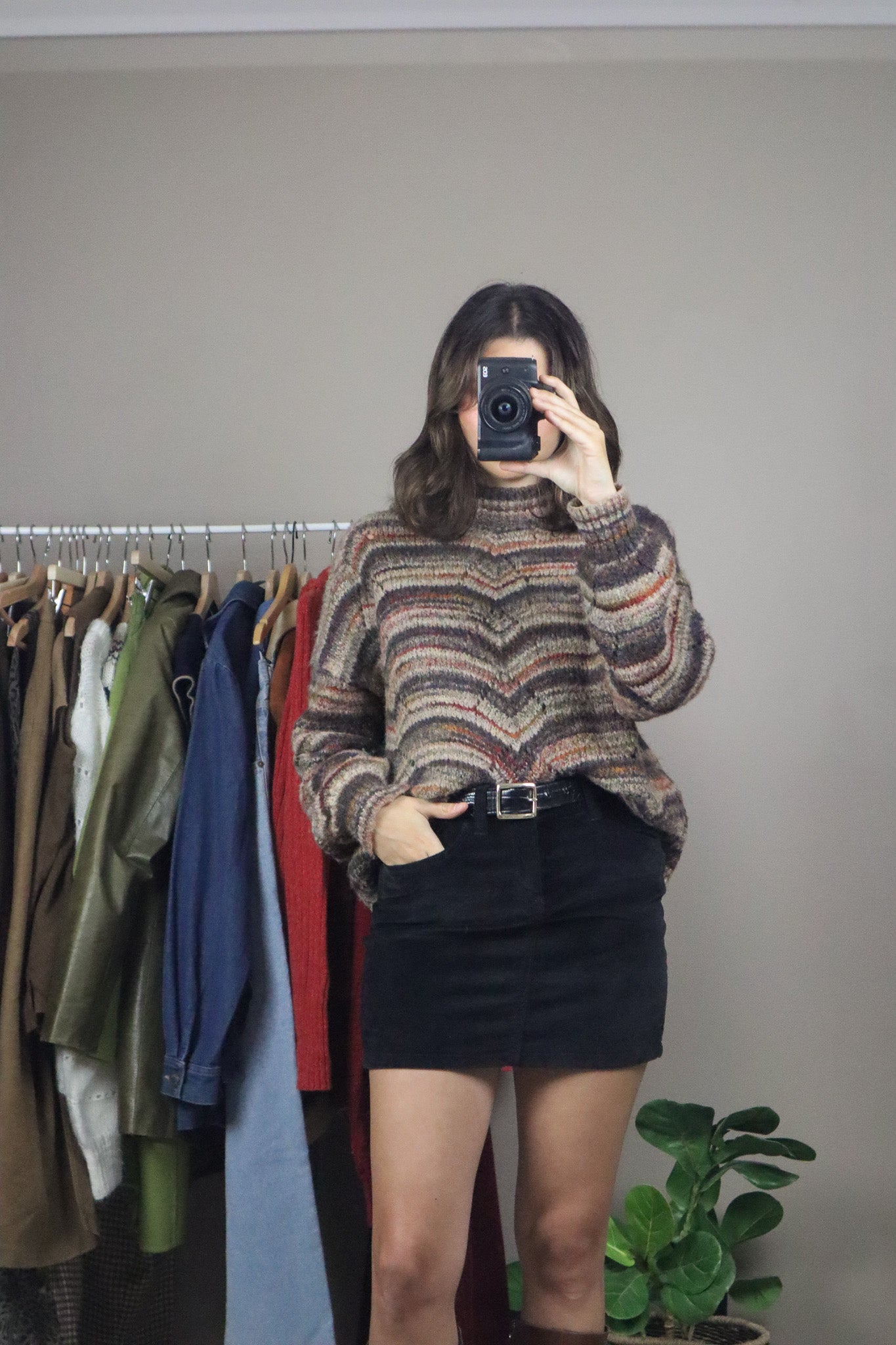 Modern x Wool Blend Striped Sweater (M/L)