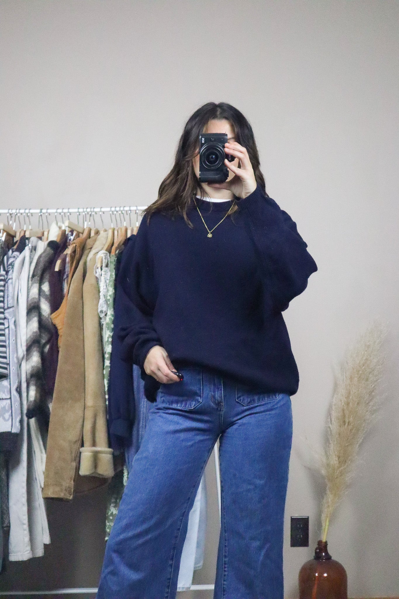 Made in UK x Vintage x Wool Sweater (M)