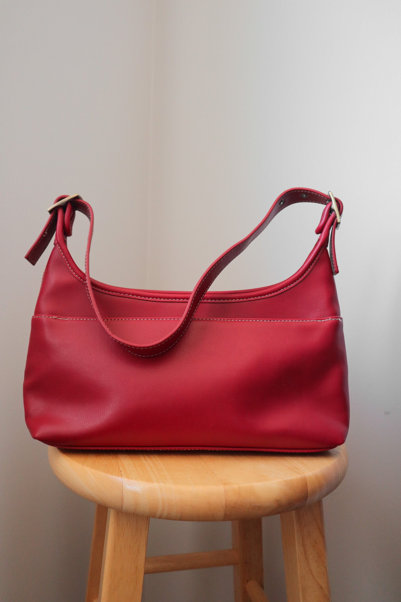 Vintage x Faux Leather Purse