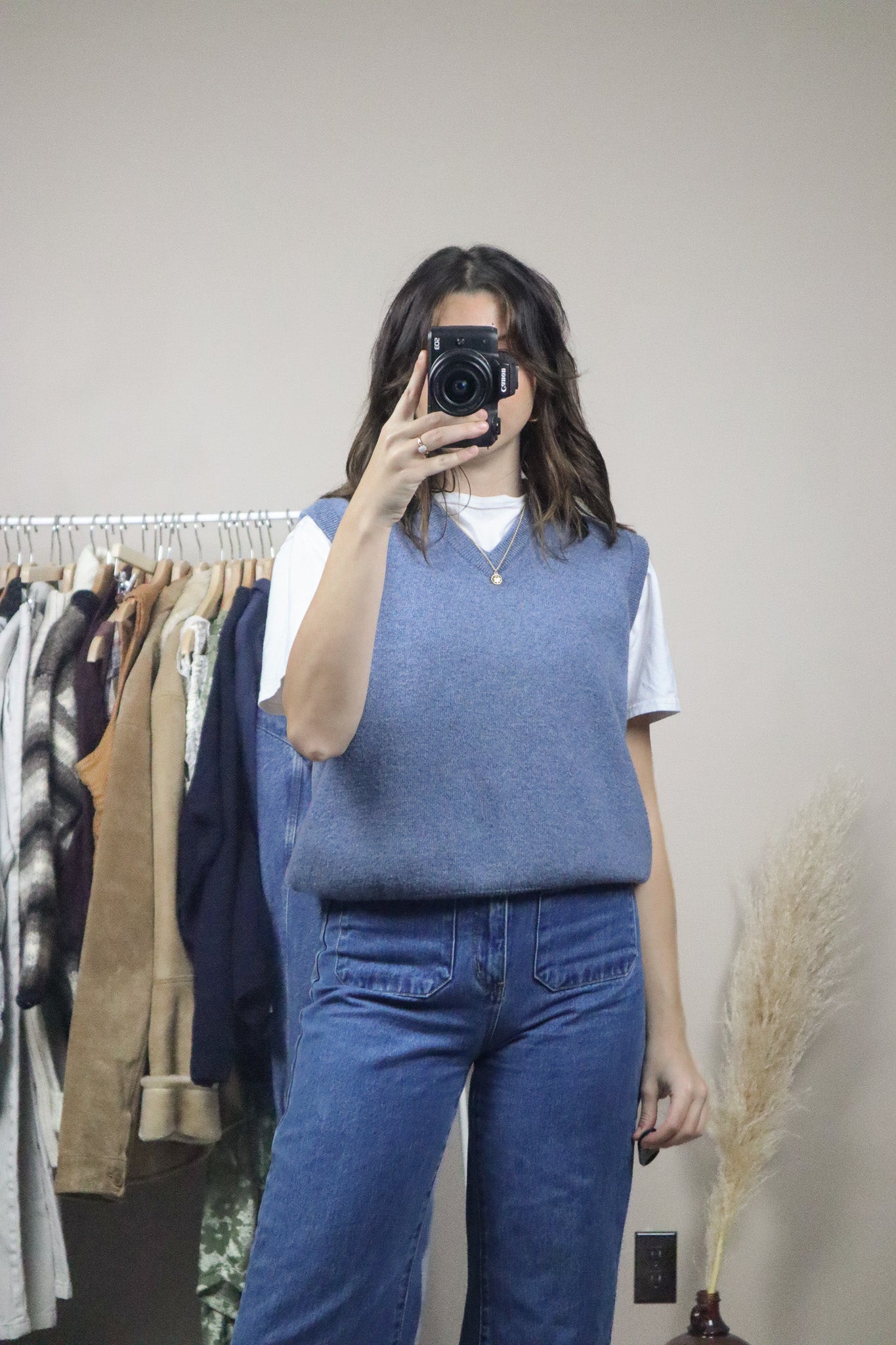Vintage x Wool Sweater Vest (S-M)