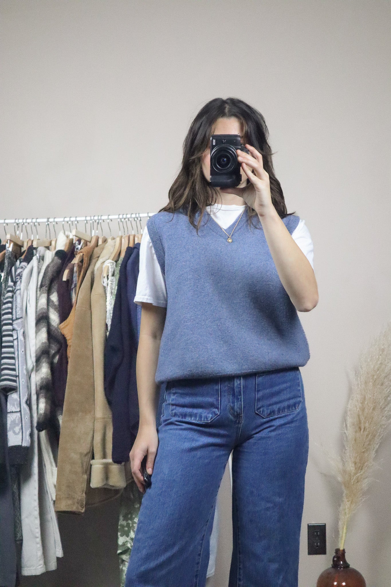 Vintage x Wool Sweater Vest (S-M)