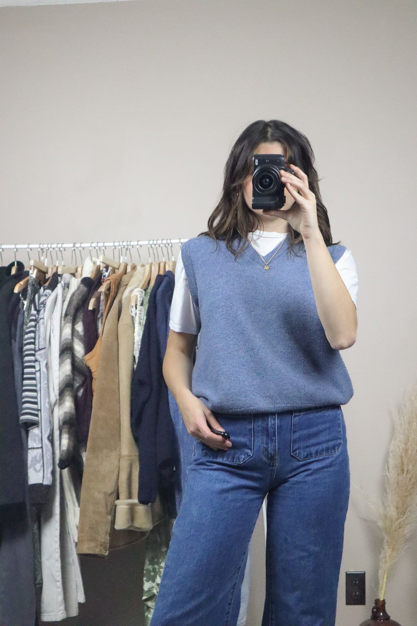 Vintage x Wool Sweater Vest (S-M)