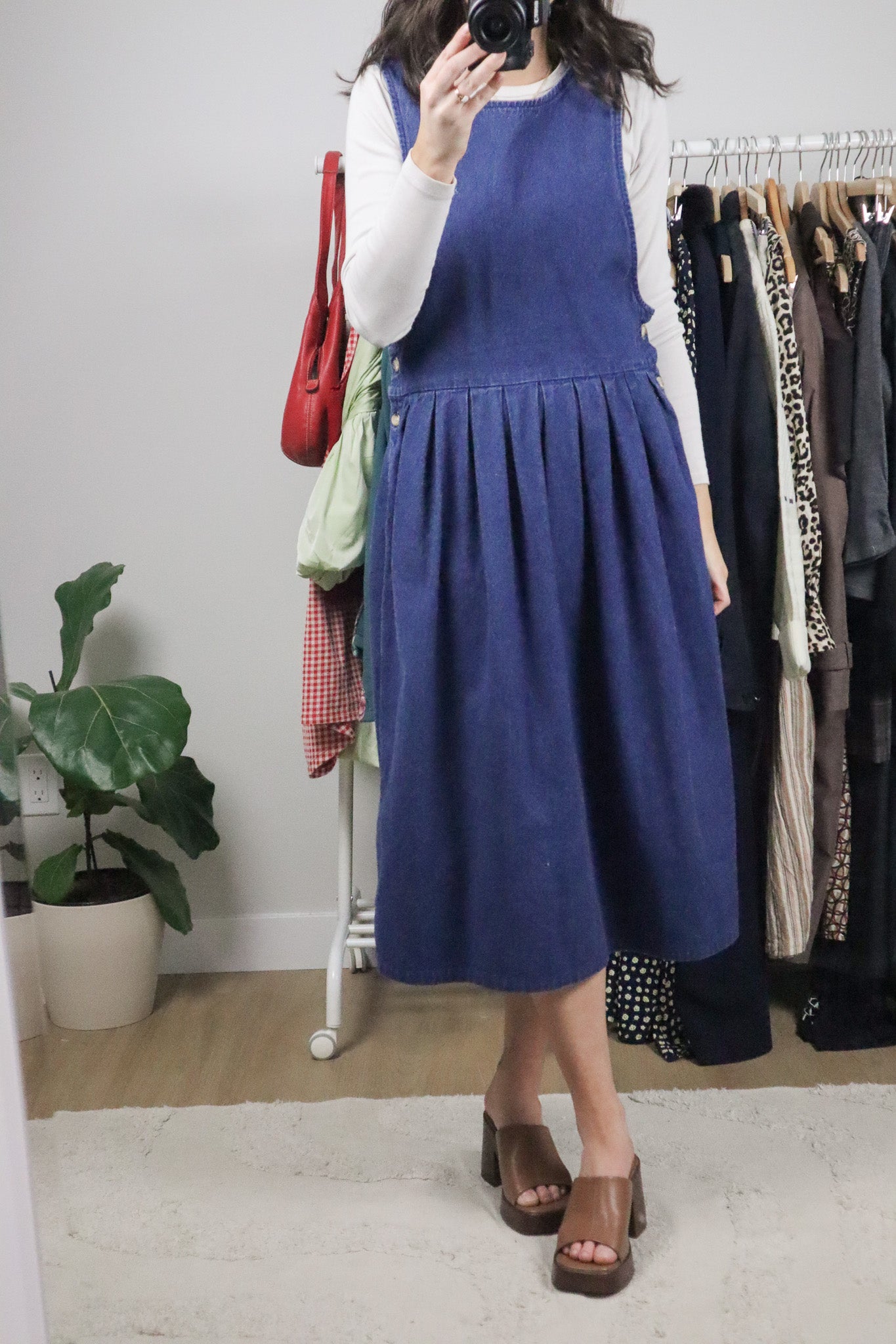 Made in the USA x Vintage x L.L. Bean Denim Dress (8)