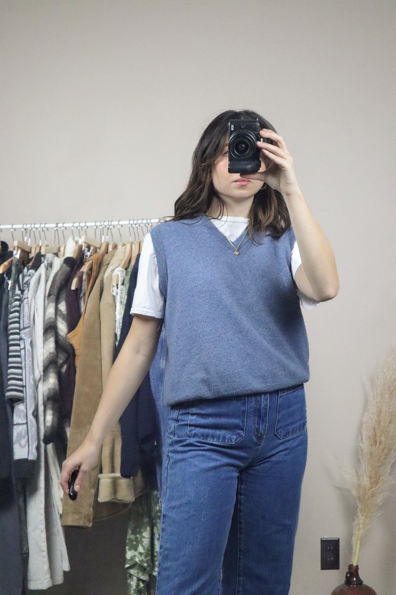 Vintage x Wool Sweater Vest (S-M)