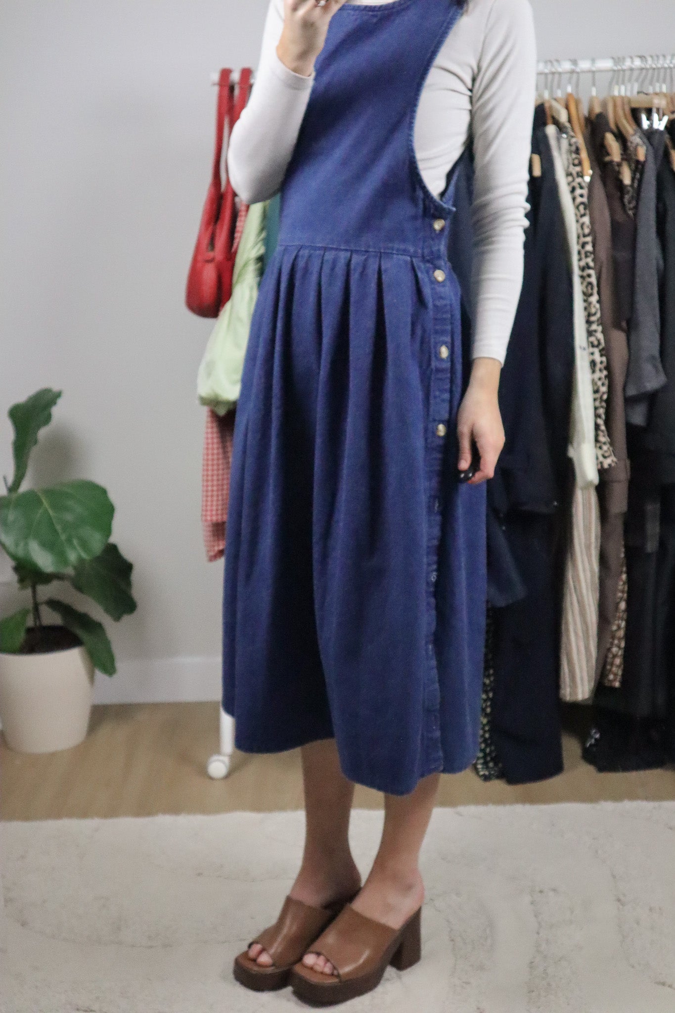 Made in the USA x Vintage x L.L. Bean Denim Dress (8)