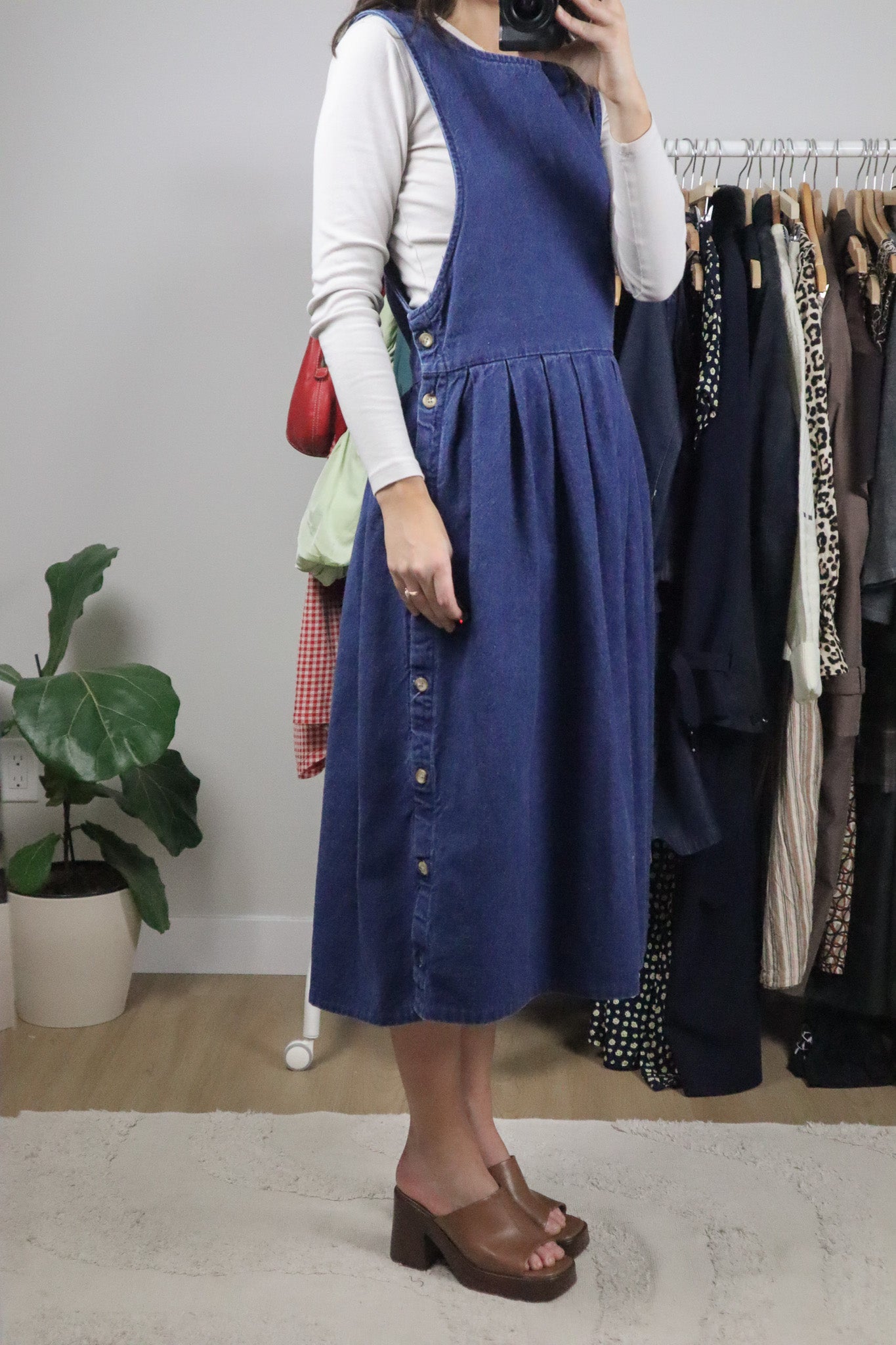 Made in the USA x Vintage x L.L. Bean Denim Dress (8)