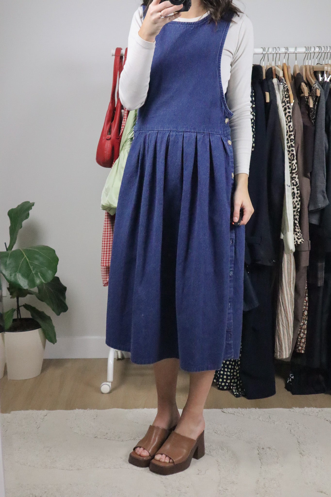 Made in the USA x Vintage x L.L. Bean Denim Dress (8)