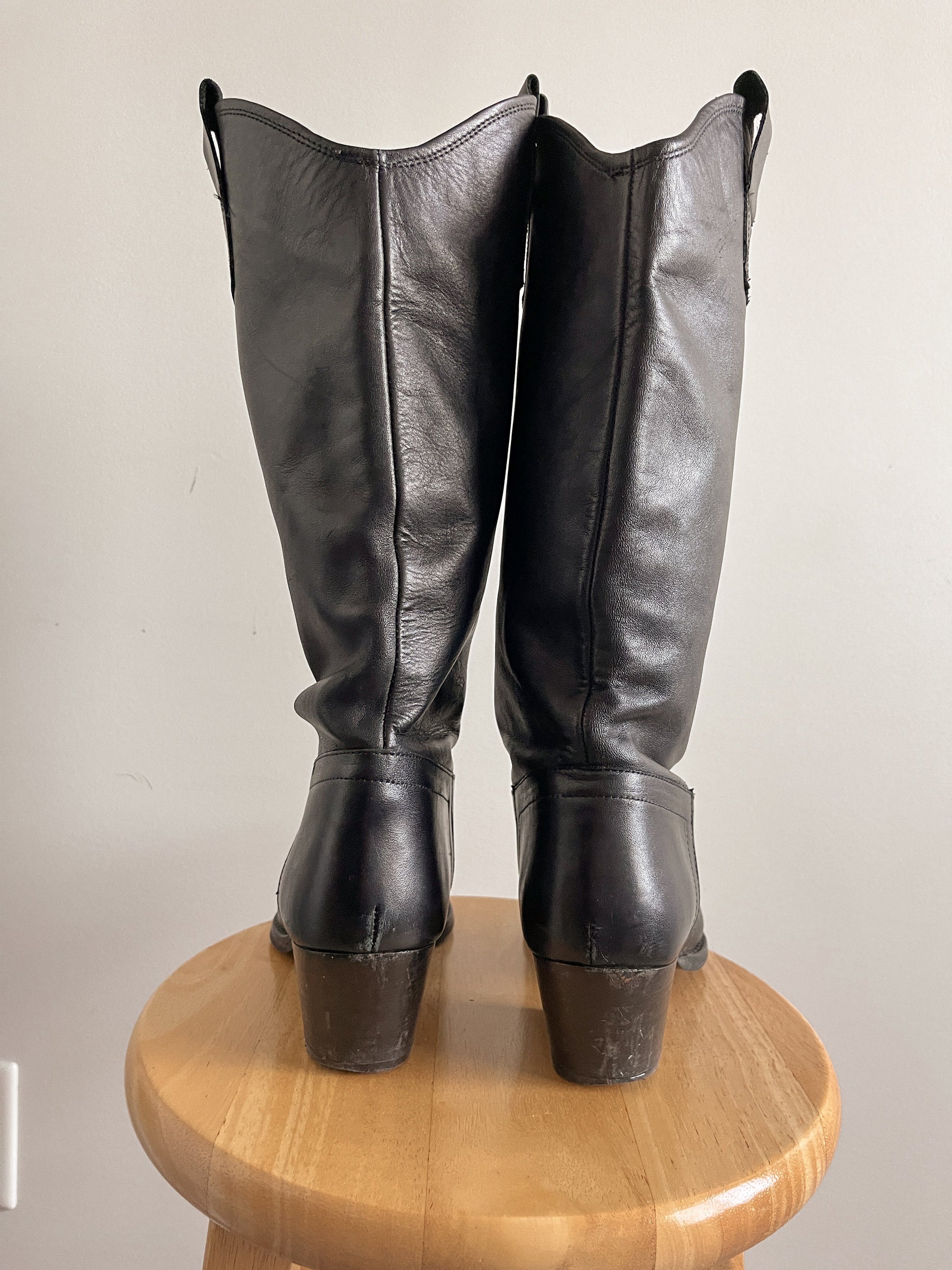 Modern x Leather Cowboy Boots (8)