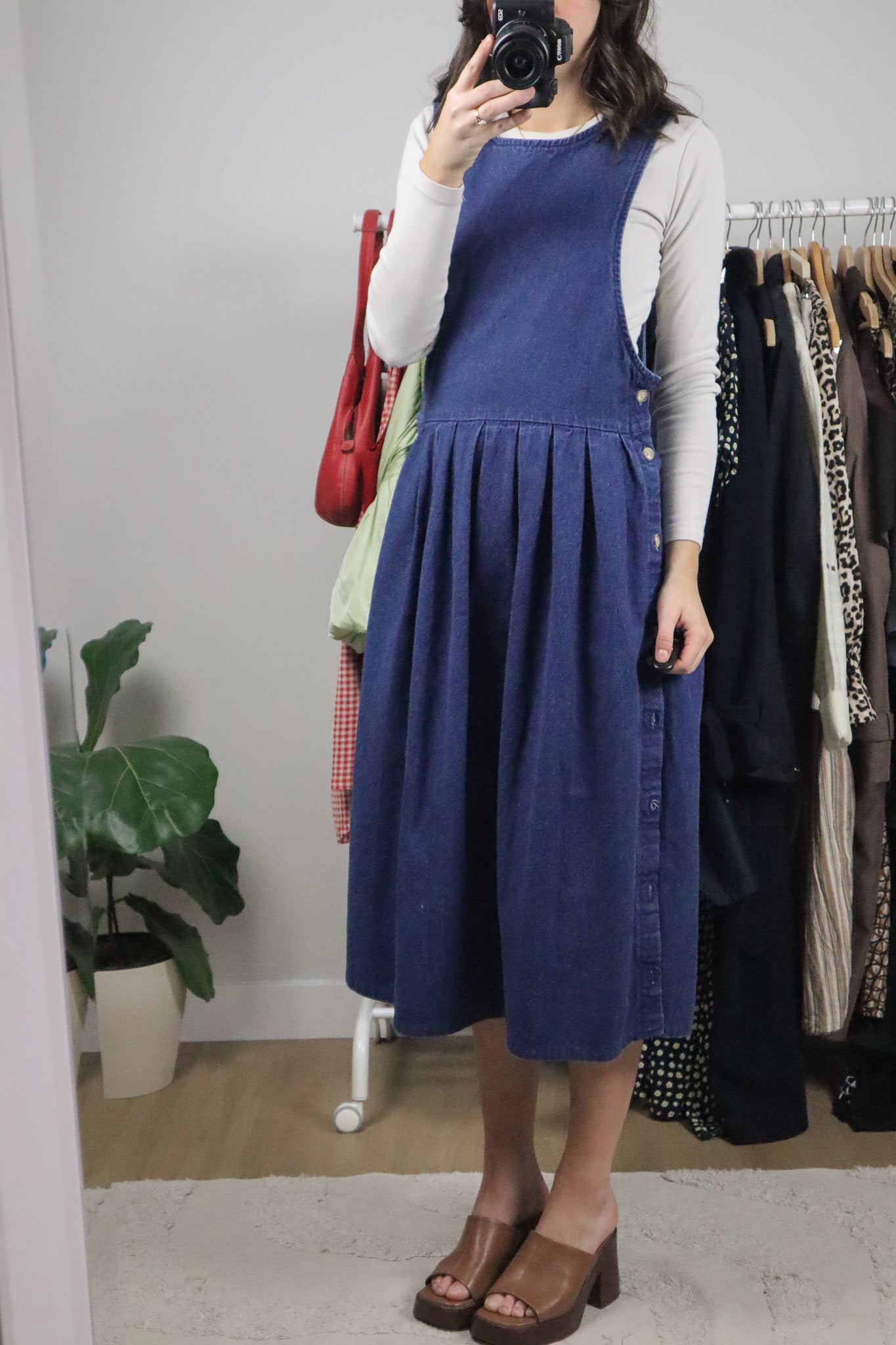 Made in the USA x Vintage x L.L. Bean Denim Dress (8)