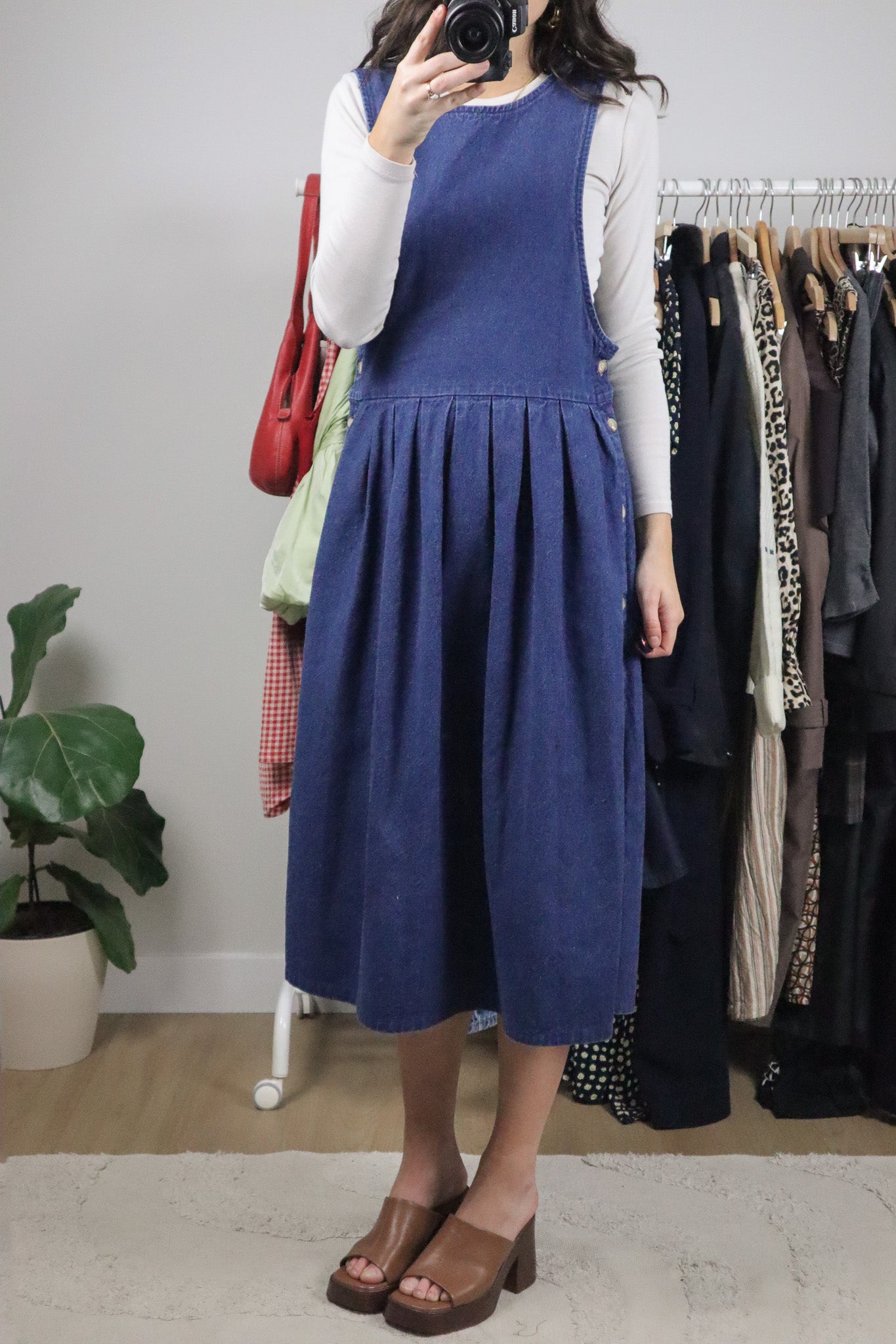 Made in the USA x Vintage x L.L. Bean Denim Dress (8)