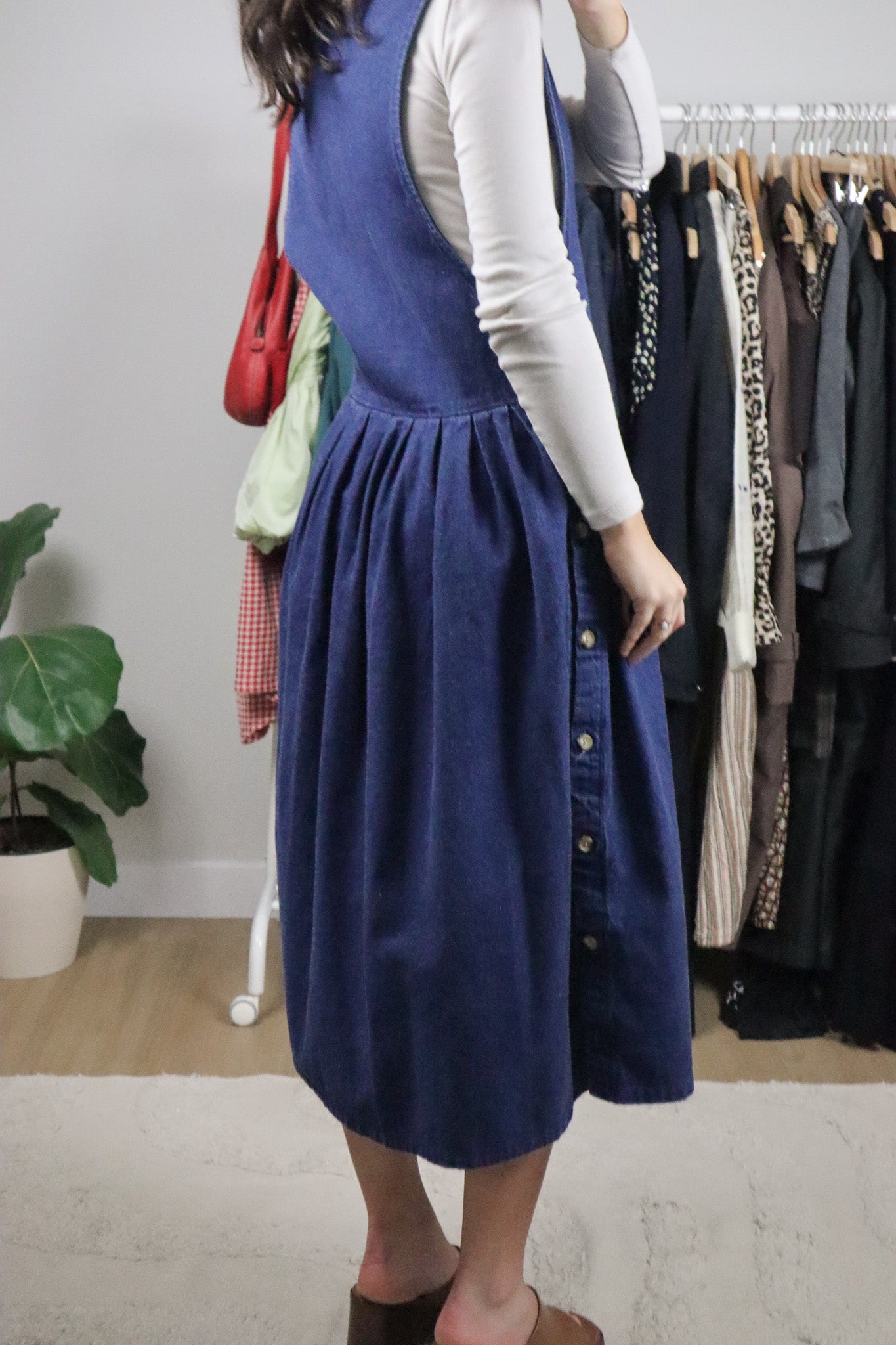 Made in the USA x Vintage x L.L. Bean Denim Dress (8)