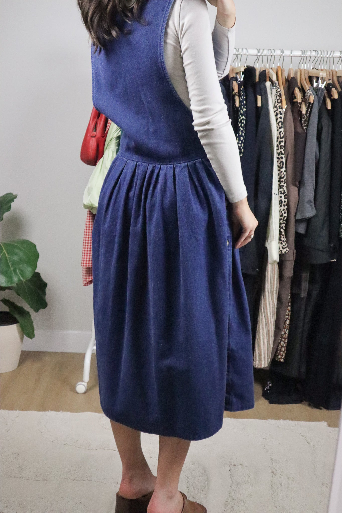 Made in the USA x Vintage x L.L. Bean Denim Dress (8)