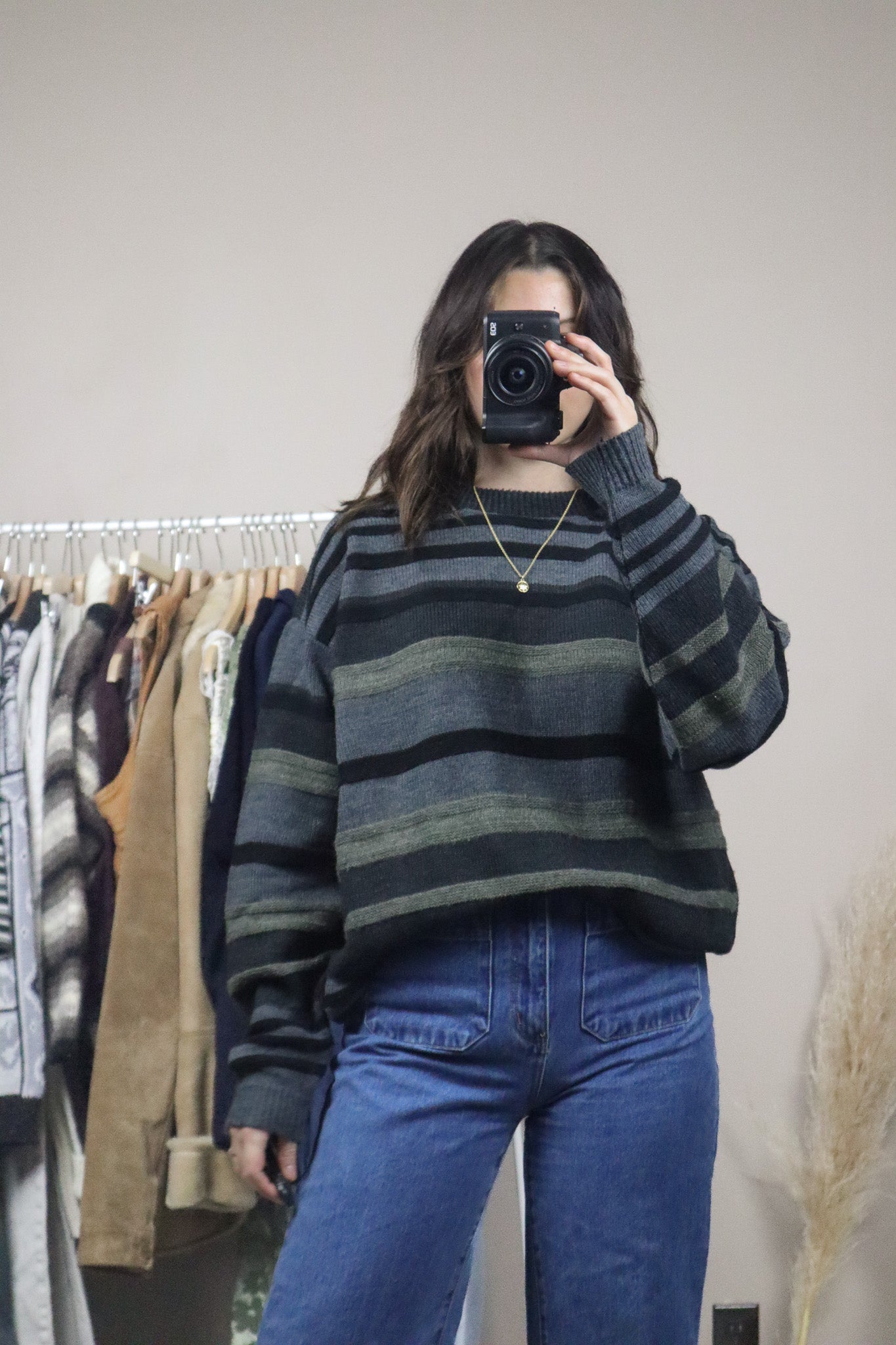 Made in Canada x Textured Striped Knit (M/L)