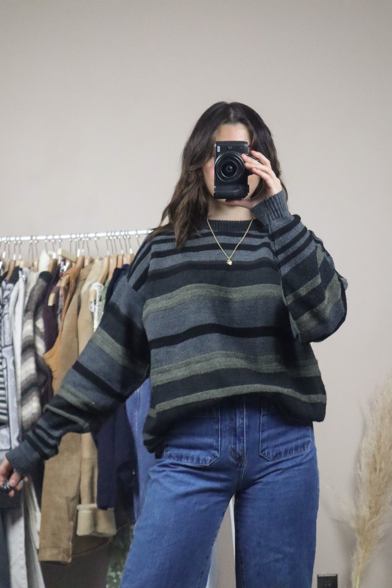 Made in Canada x Textured Striped Knit (M/L)
