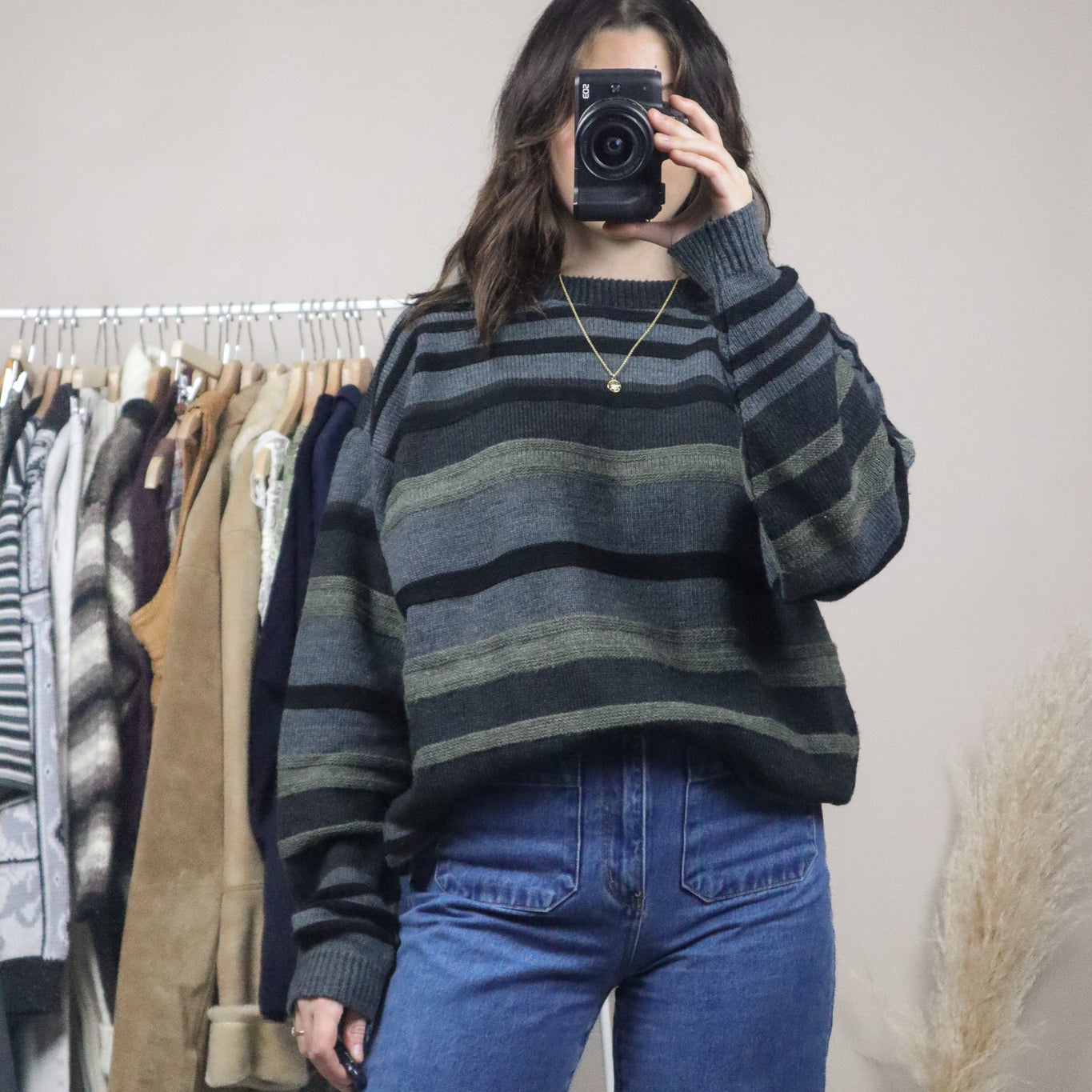 Made in Canada x Textured Striped Knit (M/L)