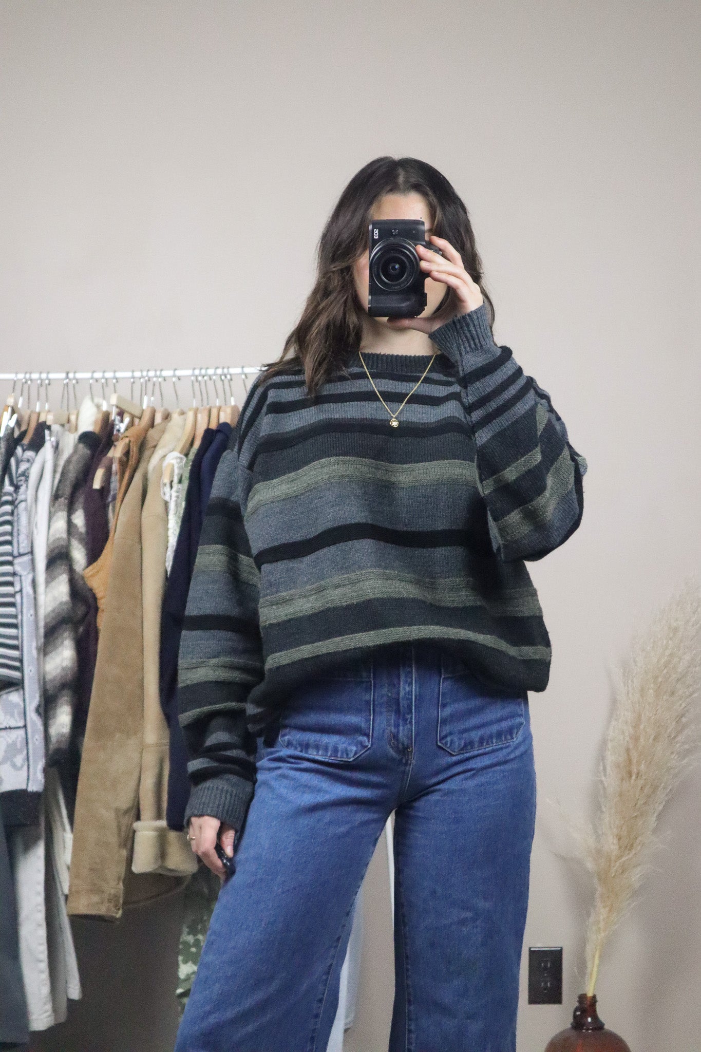 Made in Canada x Textured Striped Knit (M/L)